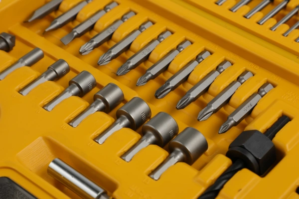 Набор бит и сверл Delta DT71563-QZ (100пред.) для шурупов/дрелей/перф