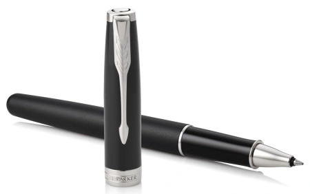 Ручка роллер Parker Sonnet Core T529 (CW1931523) Matte Black CT F черн. черн. подар.кор.