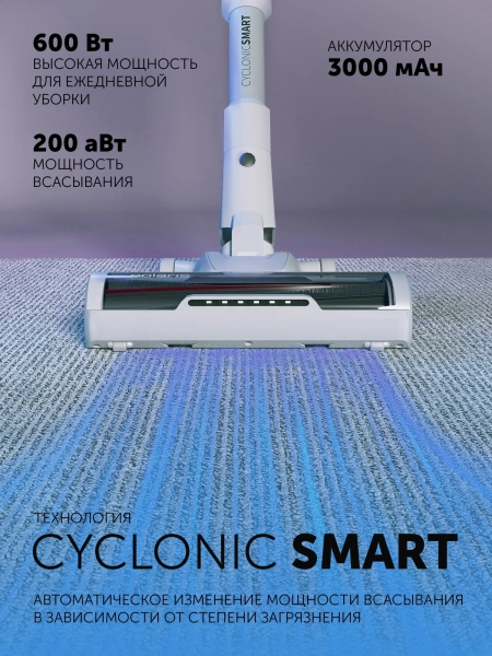 Пылесос Polaris IQ Home PVCS 4070 600Вт белый