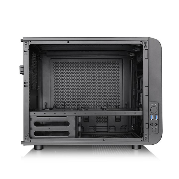 Корпус Thermaltake Core V21 черный без БП mATX 11x120mm 7x140mm 1x200mm 2xUSB3.0 audio bott PSU