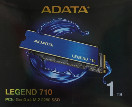 Накопитель SSD A-Data PCIe 3.0 x4 1TB ALEG-710-1TCS Legend 710 M.2 2280