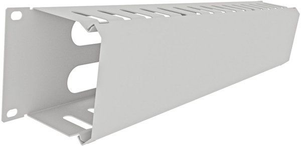 Кабельный органайзер гориз. NTSS (NTSS-HORGС-2U-(72)) односторонний кольца 2U шир.:19" глуб.:72мм