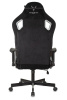 Кресло игровое Knight Outrider черный Light-20 с подголов. крестов. металл
