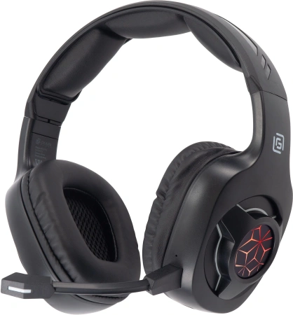 Наушники с микрофоном Оклик HS-L575G черный накладные BT оголовье (1895253)