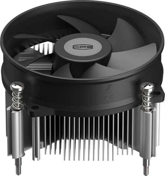 Устройство охлаждения(кулер) PcCooler R95-I Soc-1200/1700/1851 серебристый/черный 4-pin 31.2dB Al+Cu 95W 400gr Ret (R95-XXNIXX-GL)