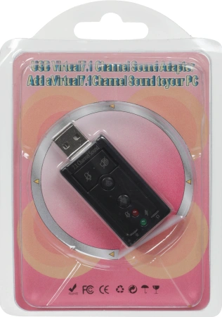 Звуковая карта USB TRUA71 (C-Media CM108) 2.0 Ret