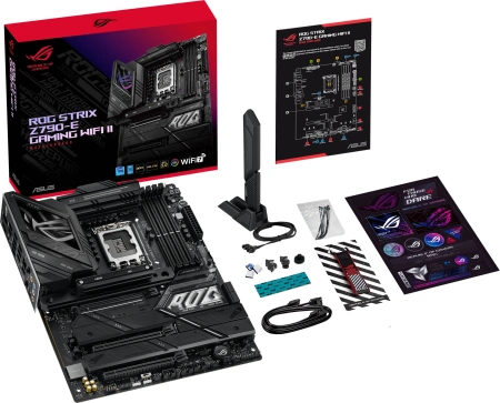 Материнская плата Asus ROG STRIX Z790-E GAMING WIFI II Soc-1700 Intel Z790 4xDDR5 ATX AC`97 8ch(7.1)