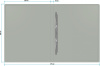 Папка метал.пруж.скоросш. Бюрократ -PZ05PGREY A4 пластик 0.5мм торц.наклейка серый