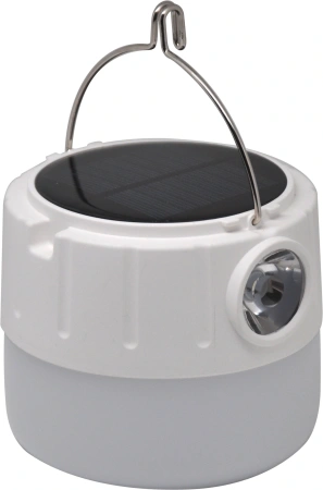 Фонарь походный Gauss GFL005 белый 11Вт лам.:светодиод. 312lx встроенный аккумулятор солн.бат. (GF005)