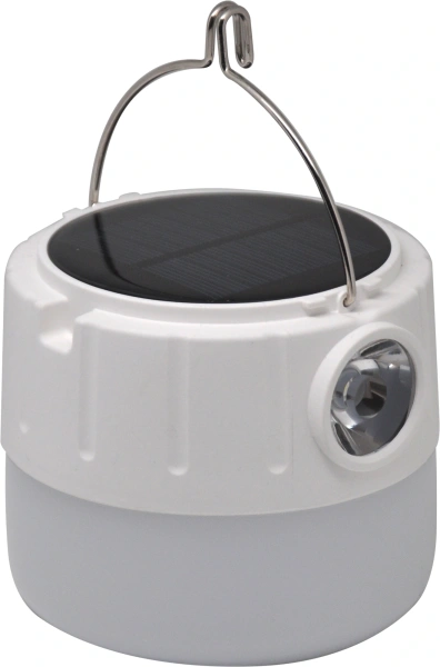 Фонарь походный Gauss GFL005 белый 11Вт лам.:светодиод. 312lx встроенный аккумулятор солн.бат. (GF005)