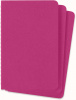 Блокнот Moleskine CAHIER JOURNAL CH011D17 Pocket 90x140мм обложка картон 64стр. линейка розовый неон (3шт)