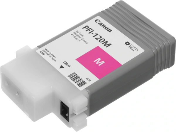 Картридж струйный Canon PFI-120 M 2887C001 пурпурный (130мл) для Canon imagePROGRAF TM-200/205