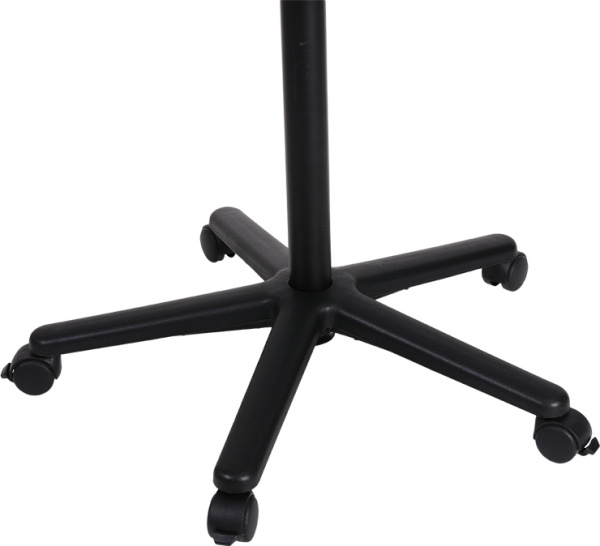 Флипчарт Deli EV130 лак 75x106.7см на роликах белый/черный