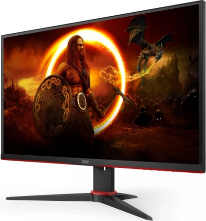 Монитор AOC 27" Q27G2E VA 2K чер/кр 1ms HDMI DP 155Hz 250cd In