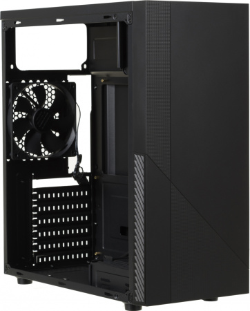 Корпус Accord K-16 черный без БП ATX 6x120mm 2xUSB2.0 1xUSB3.0 audio