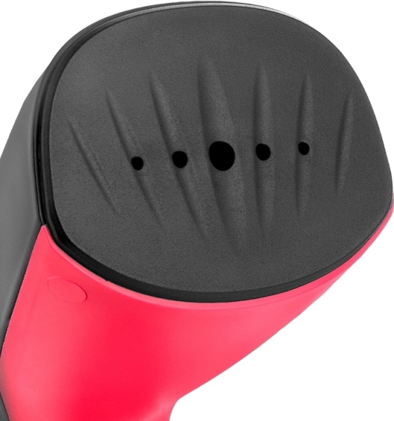 Отпариватель ручной Kitfort КТ-9201 980Вт черный/малиновый