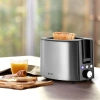 Тостер Vitek VT-7159 750Вт серебристый/черный