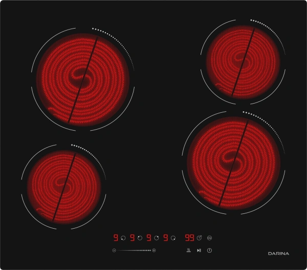 Варочная поверхность Darina 6P E 323 B черный