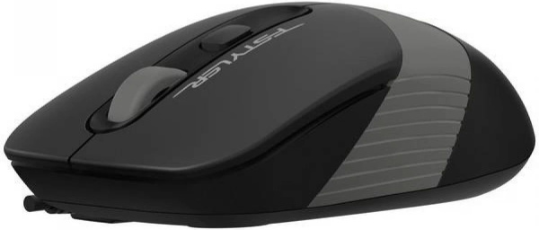 Мышь A4Tech Fstyler FM10S черный/серый оптическая 1600dpi silent USB 3but (FM10S USB GREY)