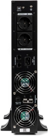 Источник бесперебойного питания Бастион RAPAN-UPS 3000-RACK-IN-4X9 2100Вт 3000ВА черный