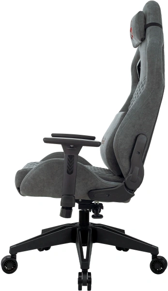 Кресло игровое A4Tech Bloody GC-770 серый соты с подголов. крестов.