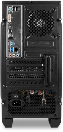 ПК IRU Game 310H5 MT i5 10400F (2.9) 16Gb SSD512Gb GTX1660 Super 6Gb Free DOS GbitEth 500W черный (2076113)
