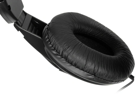 Наушники с микрофоном Оклик HS-M137V черный 1.8м мониторные оголовье (614046)