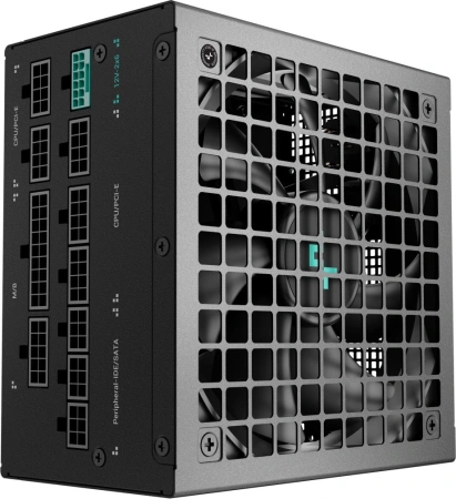 Блок питания Deepcool ATX 1200W PN1200M Gen.5 80+ gold (20+4pin) APFC 120mm fan 8xSATA RTL