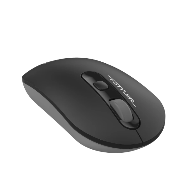 Мышь A4Tech Fstyler FG20 серый оптическая (2000dpi) беспроводная USB для ноутбука (4but)