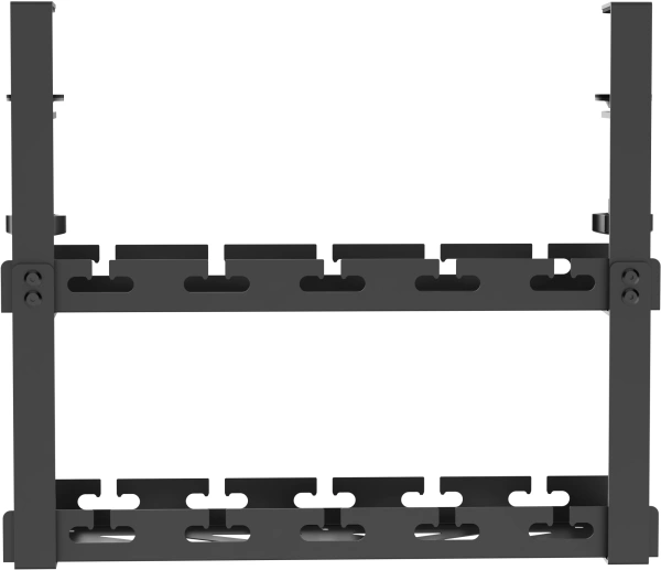 Кабель-канал Cactus CS-CM-400-2BK для столов 40x13.4x34.2см черный