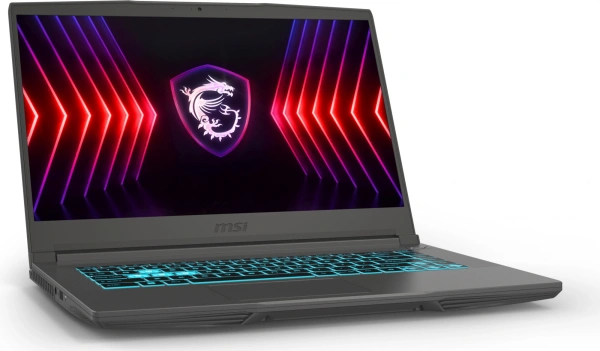 Ноутбук MSI Thin 15 B12UCX-2633XRU Core i5 12450H 16Gb SSD512Gb NVIDIA GeForce RTX 2050 4Gb 15.6" IPS FHD (1920x1080) Free DOS grey WiFi BT Cam (9S7-16R831-2633)