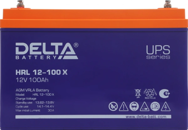 Батарея для ИБП Delta HRL 12-100 X 12В 100Ач