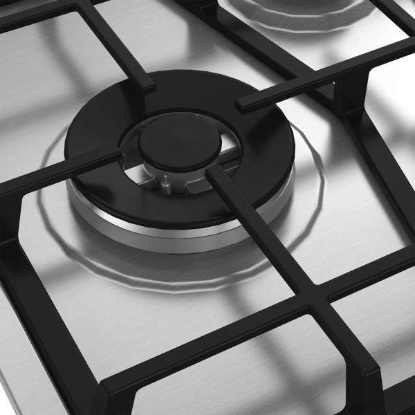 Газовая варочная поверхность Hotpoint HGMT 643 W IX нержавеющая сталь