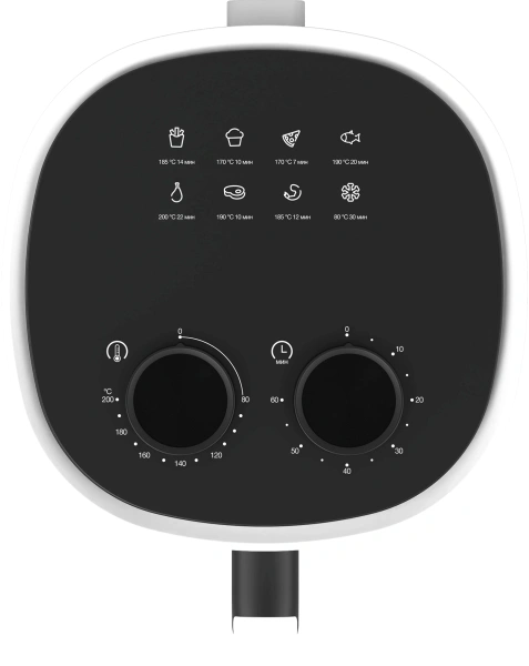 Аэрогриль Hyundai HYF-2007 1500Вт белый/черный