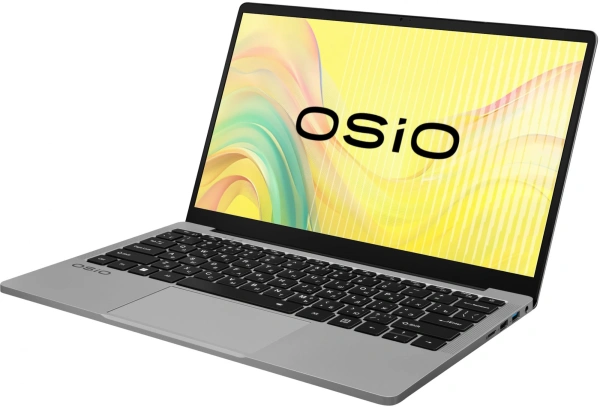 Ноутбук Osio FocusLine F140a-008 Ryzen 5 5560U 16Gb SSD512Gb AMD Radeon 14" IPS FHD (1920x1080) noOS grey WiFi BT Cam 6000mAh