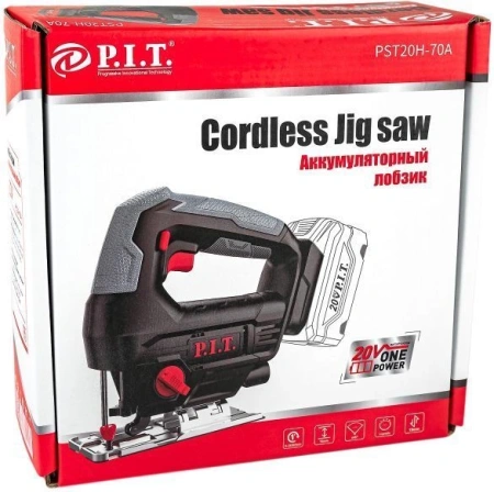 Лобзик P.I.T. PST20H-70A SOLO +2пил. 700Вт 2400ходов/мин от аккумулятора