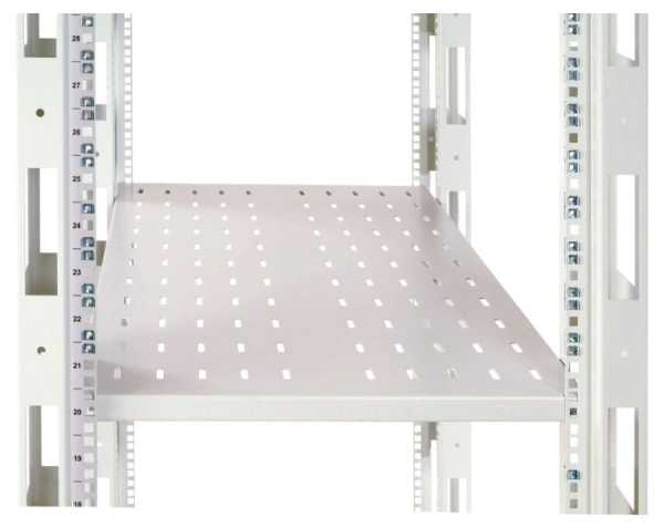 Полка стационарная ЦМО СВ-58У 0.5U нагр.:100кг. 19" 580мм серый (упак.:1шт)