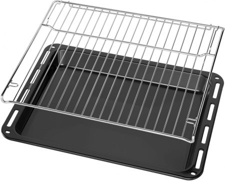 Духовой шкаф Электрический Maunfeld MEOC708PS серебристый