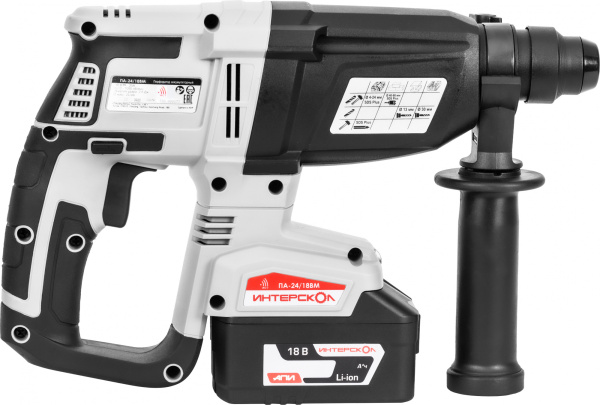 Перфоратор Интерскол ПА-24/18ВМ патр.:SDS-plus уд.:2.6Дж аккум. (кейс в комплекте)
