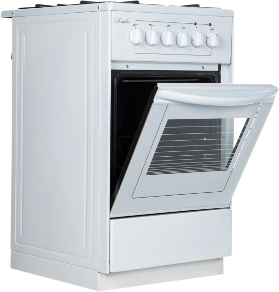 Плита Комбинированная Лысьва ЭГ 401-2У белый (без крышки) реш.сталь