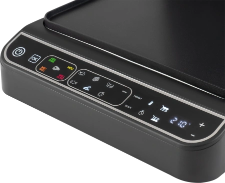 Электрогриль Hyundai HYG-7000 2000Вт серебристый/черный