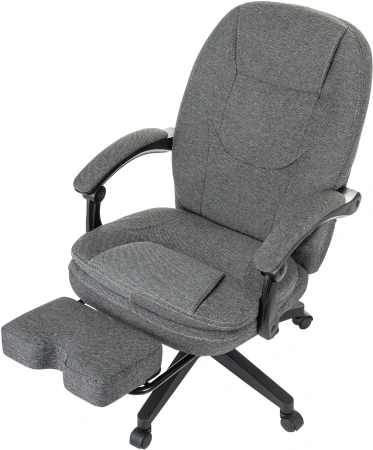 Кресло руководителя Бюрократ CH-868MSG-BF серый 3C1 крестов. пластик подст.для ног пластик черный