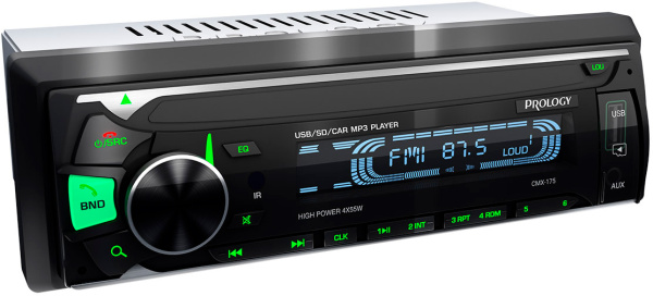 Автомагнитола Prology CMX-175 1DIN 4x55Вт