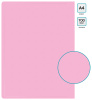 Папка-портфолио с 40 прозр.вклад. Бюрократ Gems GEMPP40PIN A4 пластик 0.7мм карм.на лиц.стор. розовый аметист