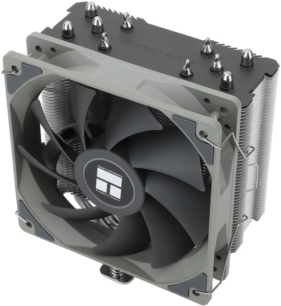 Устройство охлаждения(кулер) Thermalright Assassin King 120 SE Soc-AM5/AM4/1200/1700/1851 серый 4-pin 25.6dB Al+Cu 640gr Ret (AK120-SE)