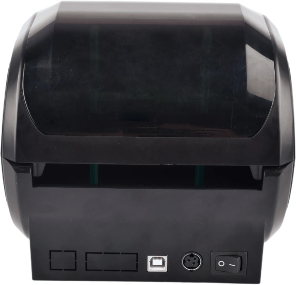 Термопринтер G&G GG-D410 203dpi 152мм/с/USB для печ.накл. черный