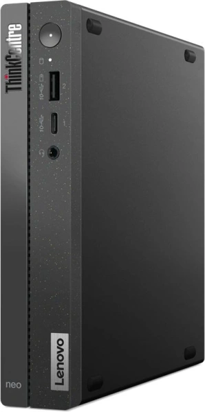 Неттоп Lenovo ThinkCentre Neo 50q Gen 4 i3 1215U (1.2) 8Gb SSD256Gb UHDG noOS GbitEth WiFi BT 65W kb мышь клавиатура черный (12LN0028RU)