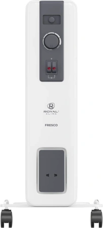 Радиатор масляный Royal Clima ROR-FR9-2000M 2000Вт белый/черный