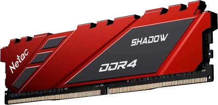 Память DDR4 8GB 3600MHz Netac NTSDD4P36SP-08R Shadow RTL Gaming PC4-28800 CL18 DIMM 288-pin 1.35В In
