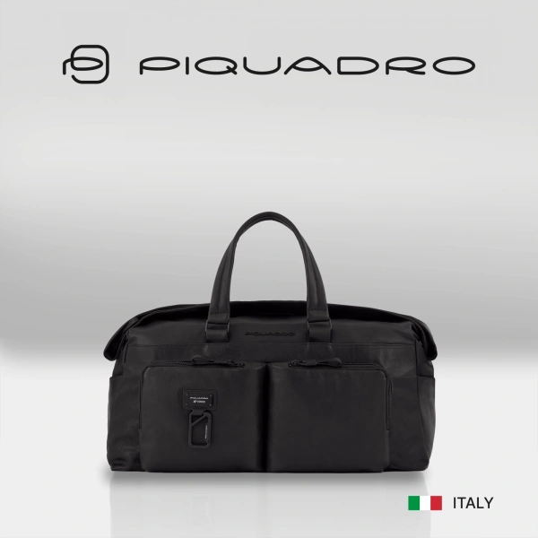 Сумка дорожная Piquadro Harper BV5740AP/N черный натур.кожа